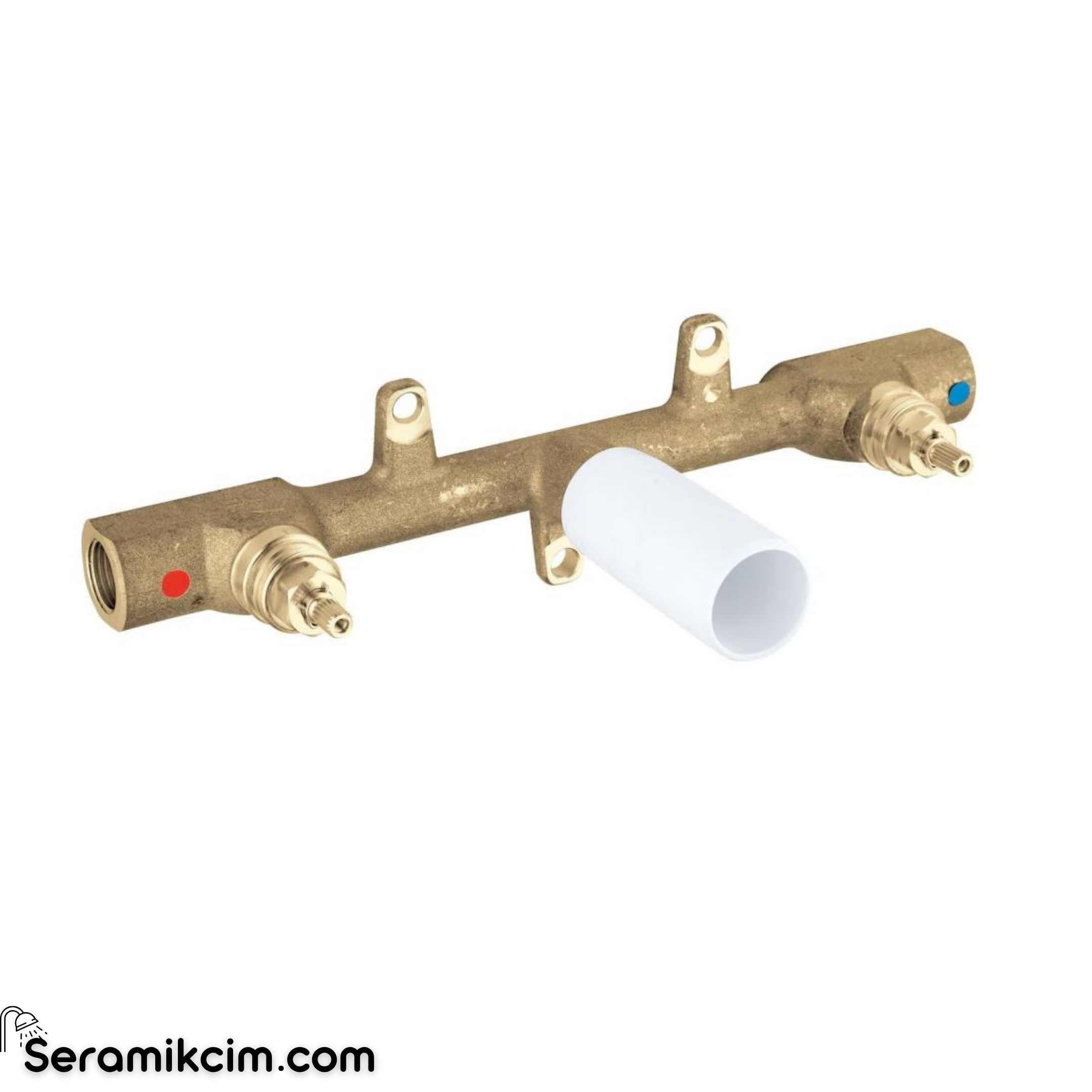 Grohe Duvardan Ankastre İç Gövde (3 Delikli Lavabo Bataryası İçin) 33885000
