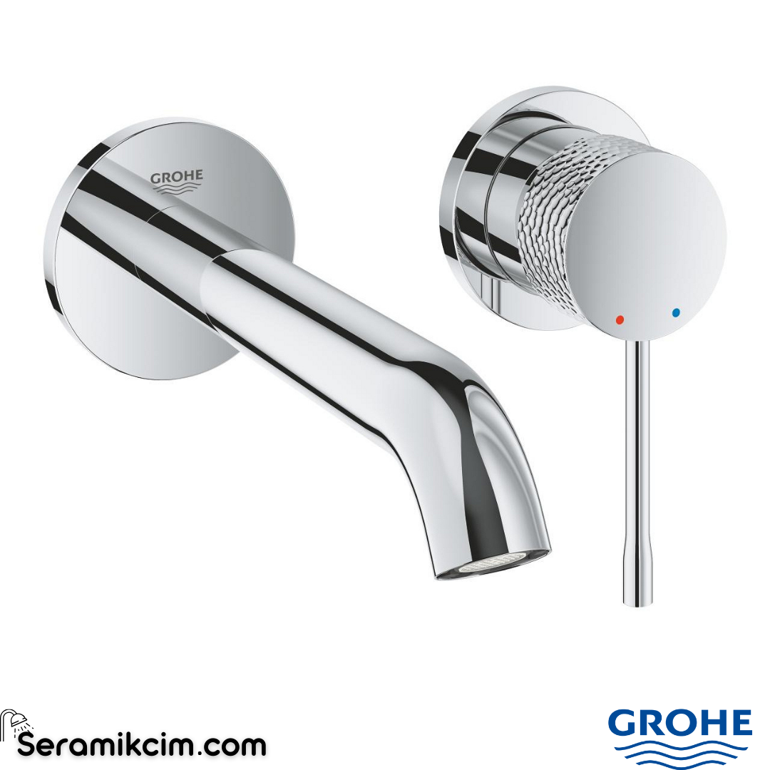 Grohe Essence Ankastre Lavabo Bataryası 2 Delikli Krom 29192PF1