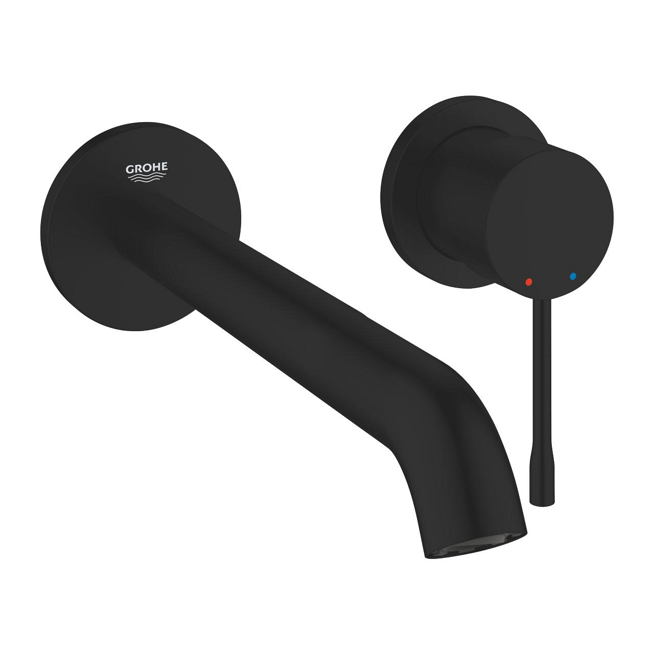 Grohe Essence Duvardan Ankastre Lavabo Bataryası L-Boyut (Sıva Üstü Grubu), Mat Siyah 199672431