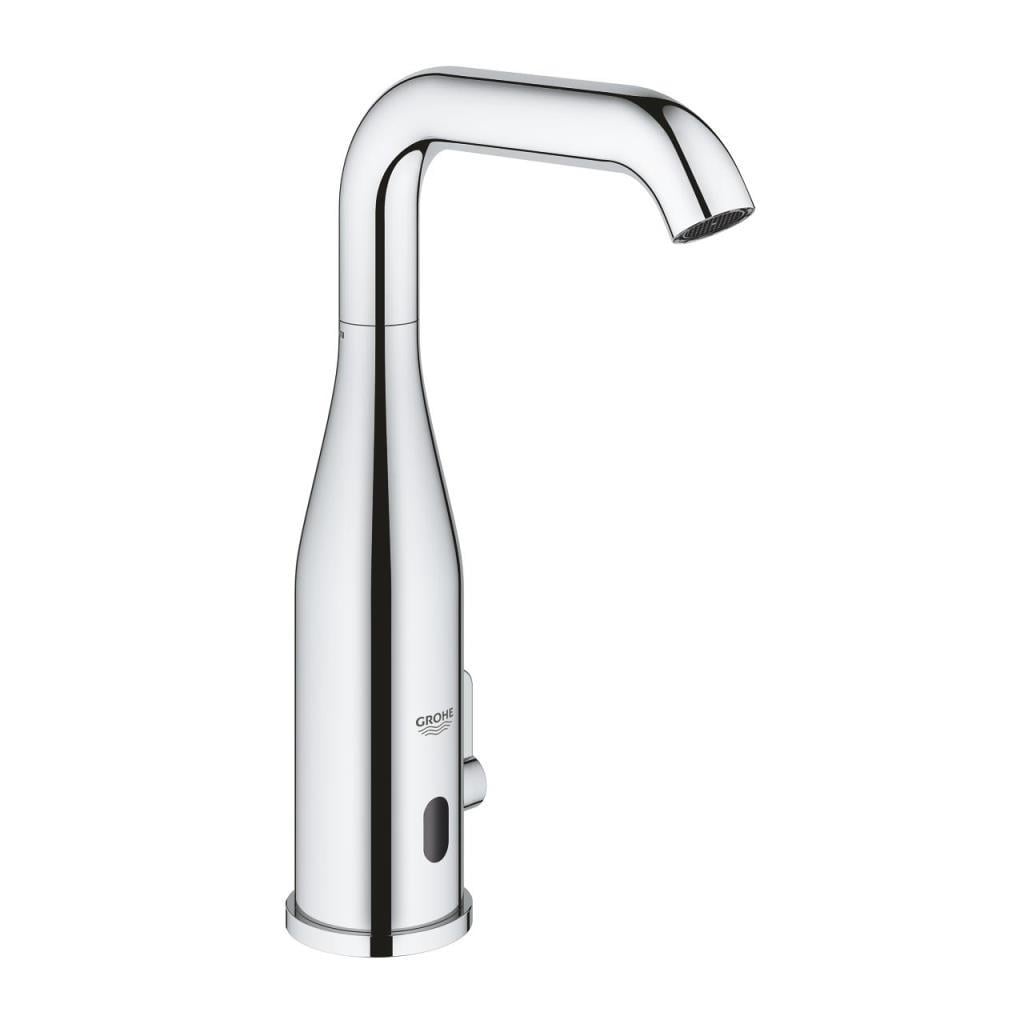 Grohe Essence E Fotoselli Lavabo Bataryası, Çift Su Girişli, Ayarlanabilir Sıcaklık Sınırlayıcısı - 36445000
