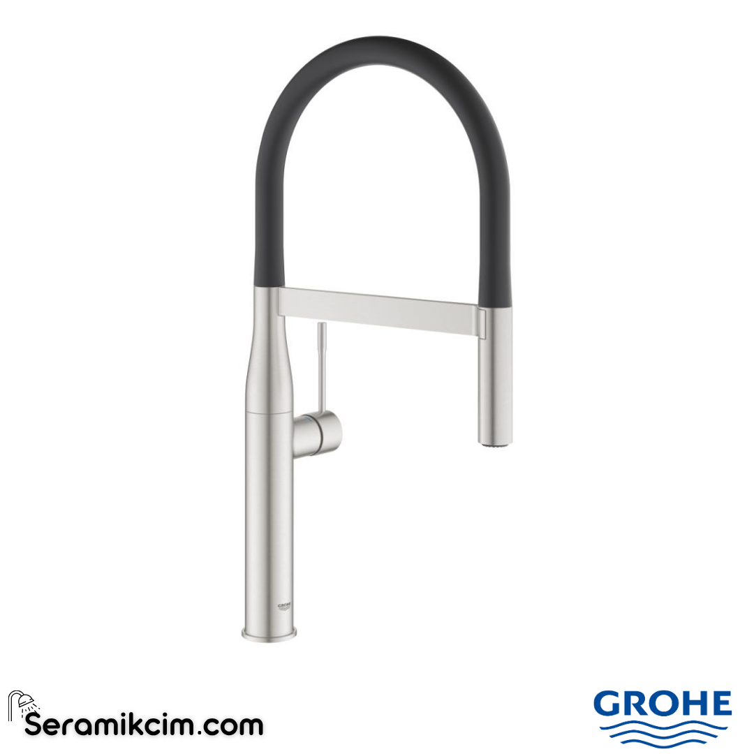 Grohe Essence Eviye Bataryası, Paslanmaz Çelik 30503DC0