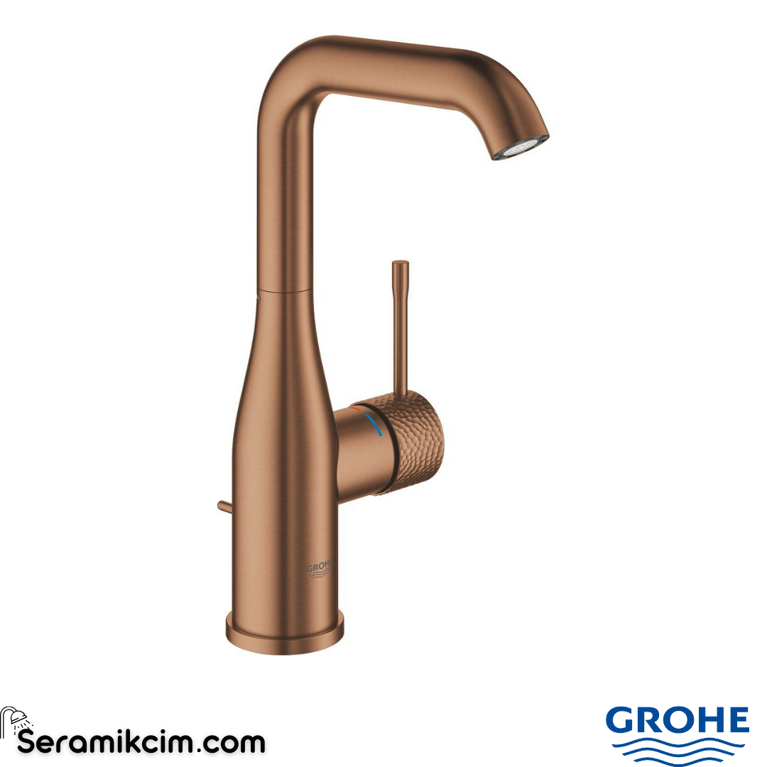 Grohe Essence Lavabo Bataryası Mat Bakır 24174DE1