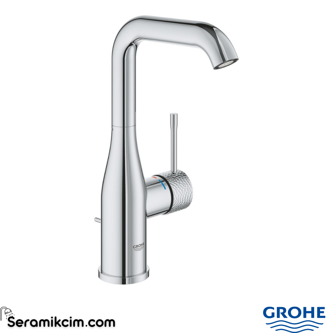 Grohe Essence Lavabo Bataryası Sifon Kumandalı Krom 24174PF1
