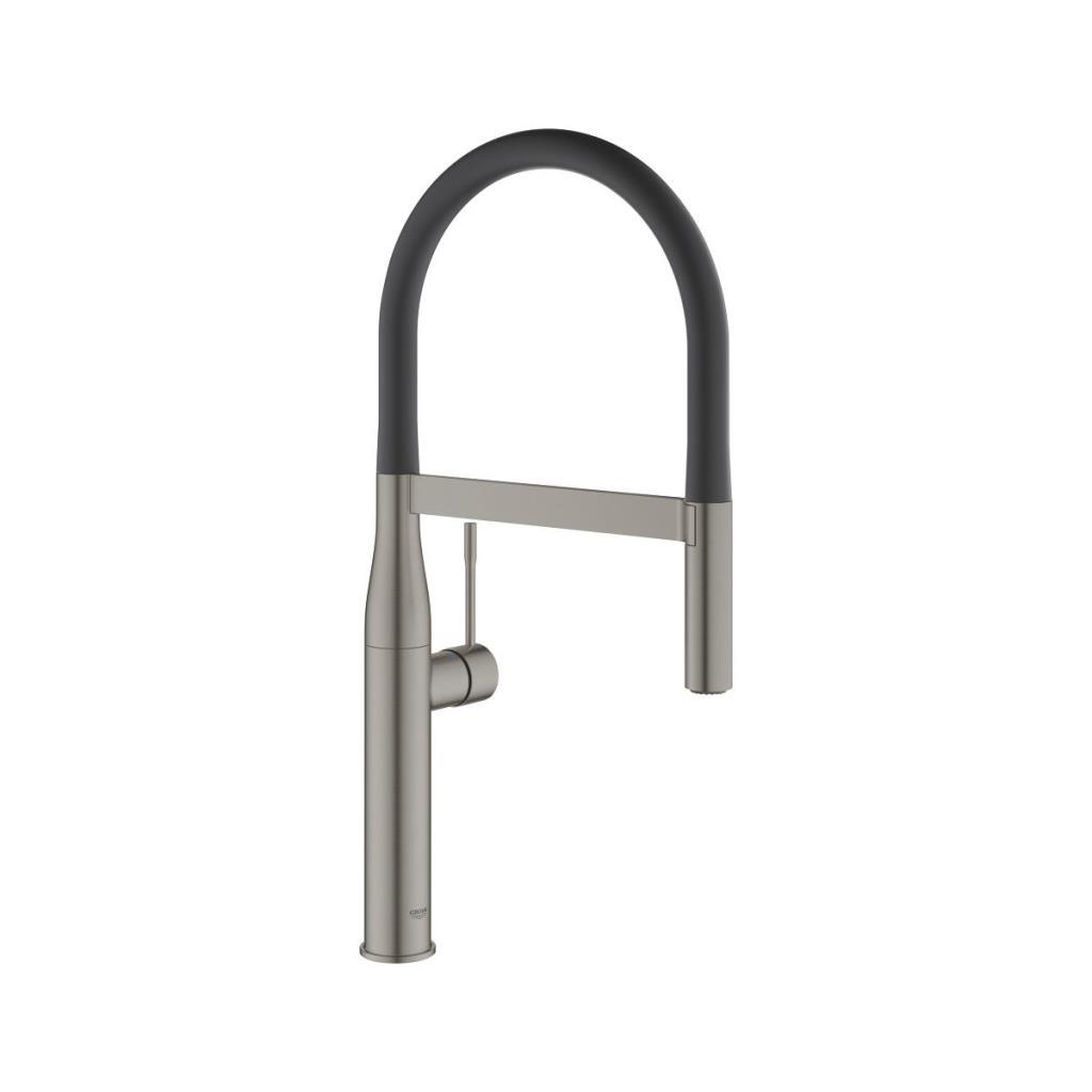 Grohe Essence New Eviye Bataryası, Fırçalı Sert Grafit - 30294AL0