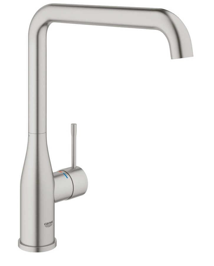Grohe Essence New Eviye Bataryası, Paslanmaz Çelik