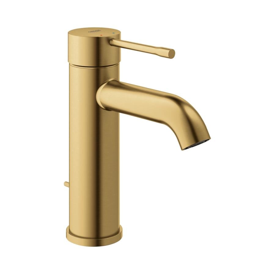 Grohe Essence New Lavabo Bataryası, Sifon Kumandalı, Fırçalı Altın - 24171GN1