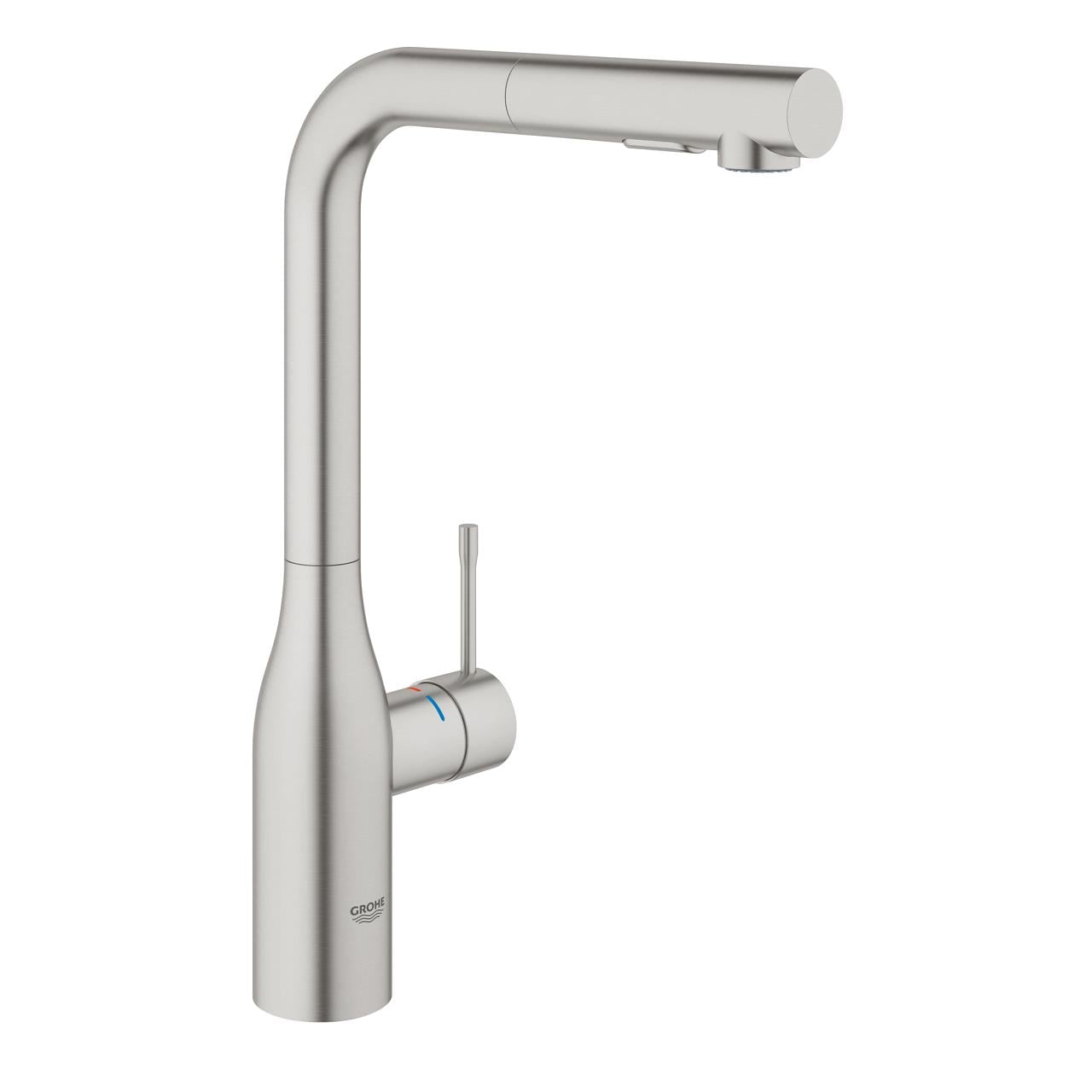 Grohe Essence Spiralli Eviye Bataryası, 2 Akışlı, Paslanmaz Çelik 30504DC0