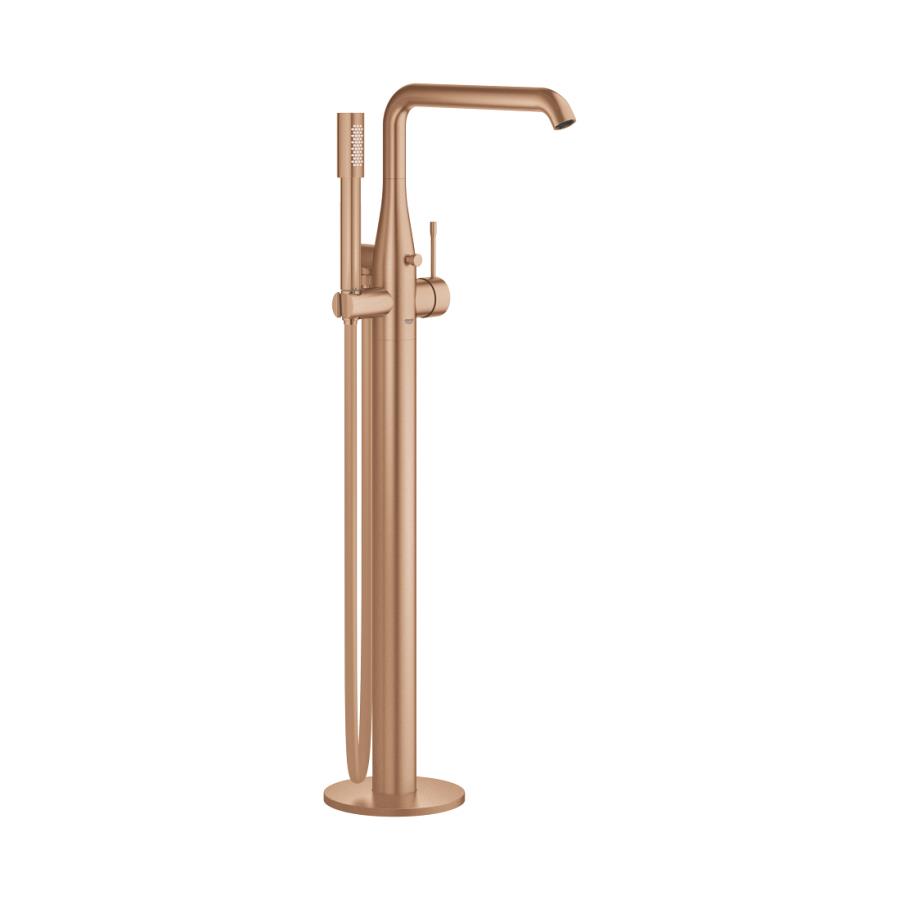 Grohe Essence Yerden Küvet Bataryası (Sıva Üstü Grubu), Fırçalı Bakır - 23491DL1