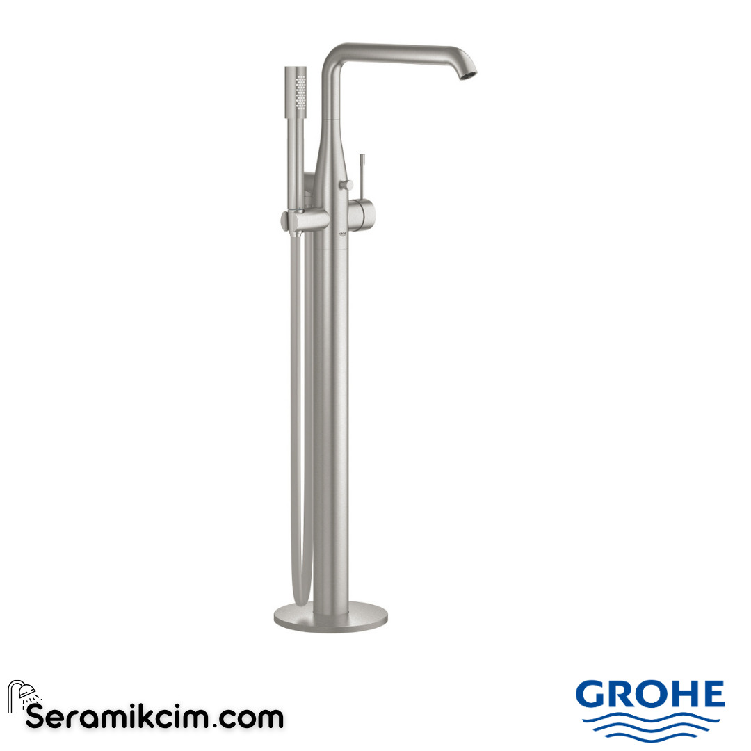 Grohe Essence Yerden Küvet Bataryası (Sıva Üstü Grubu), Paslanmaz Çelik 25248DC1