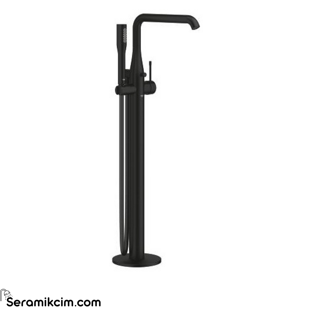 Grohe Essence Yerden Küvet Bataryası (Sıva Üstü Grubu), Mat Siyah 25248KF1