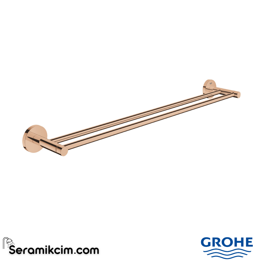 Grohe Essentials Double Towel Bar 600mm 40802DA1