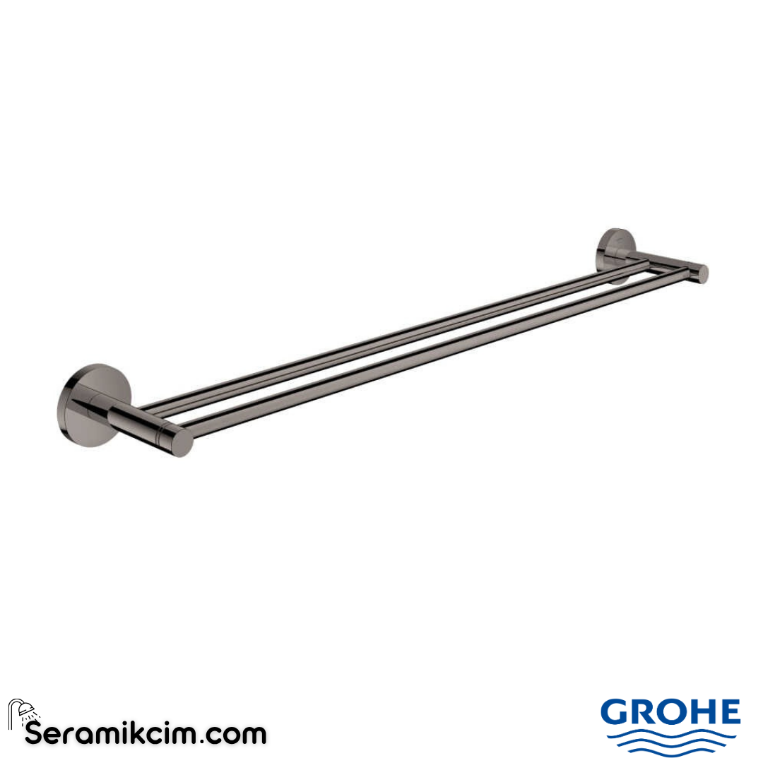 Grohe Essentials İkili Havluluk, Sert Grafit 40802A01