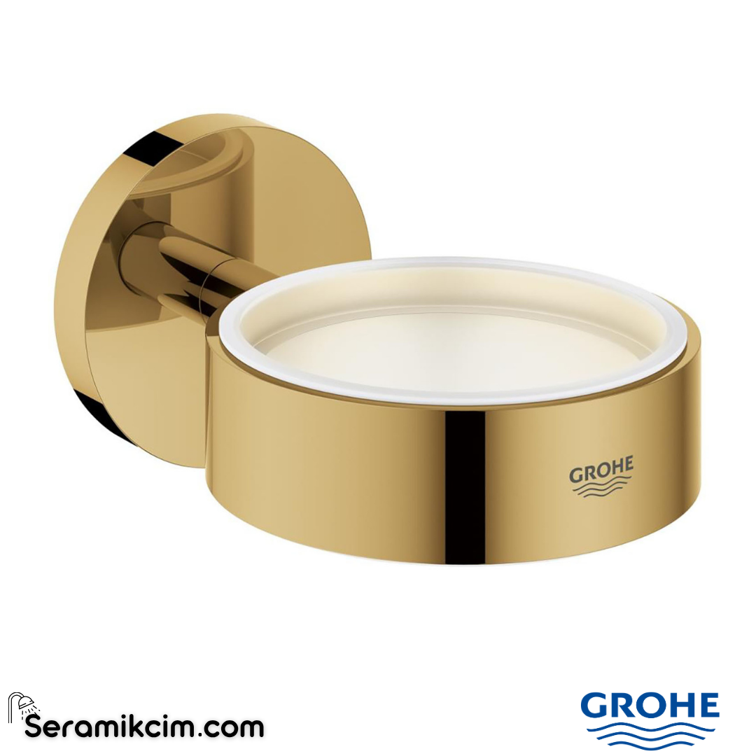 Grohe Essentials Sabunluk Tutacağı, Parlak Altın 40369GL1 - 40369GL1