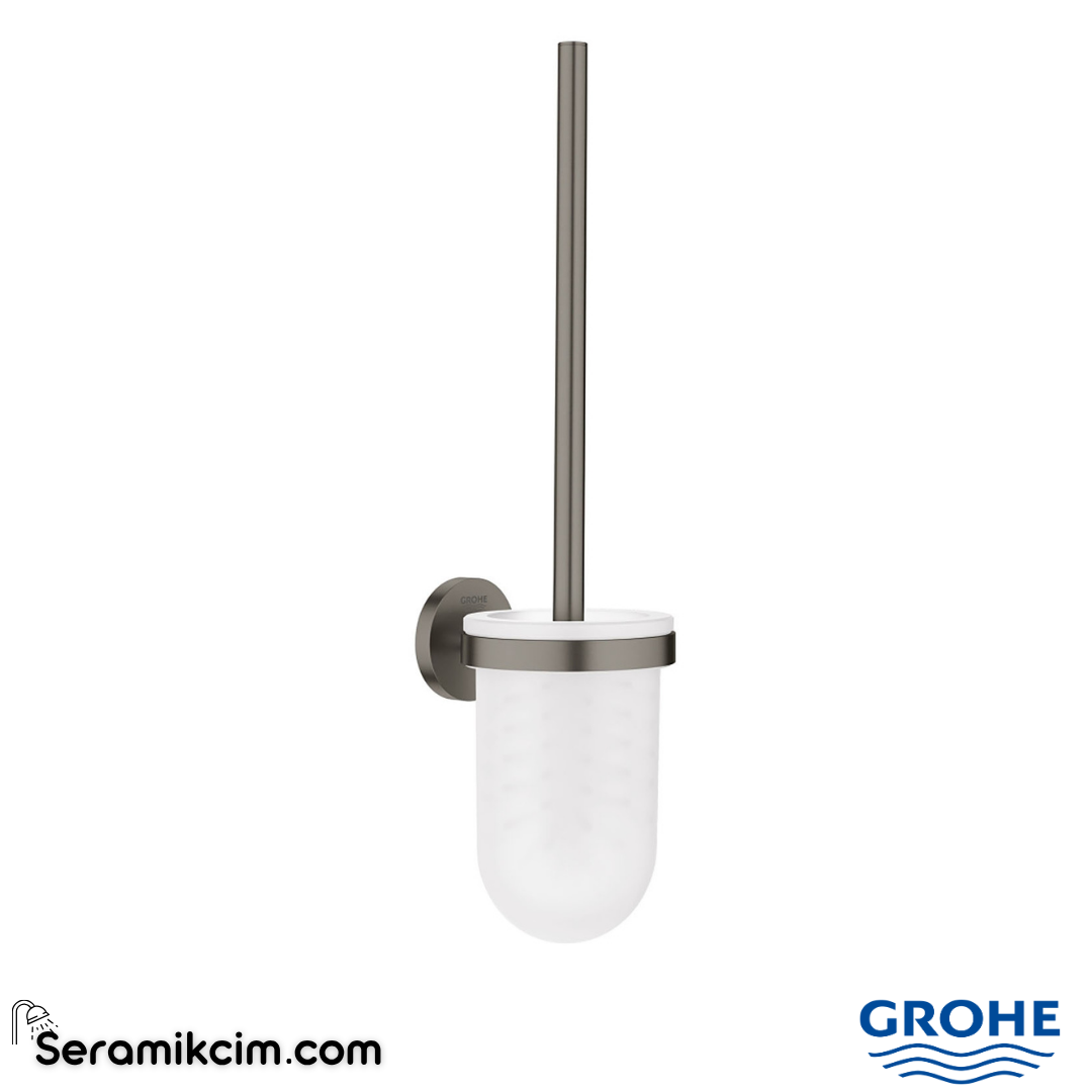 Grohe Essentials Tuvalet Fırçalığı, Fırçalı Sert Grafit 40374AL1