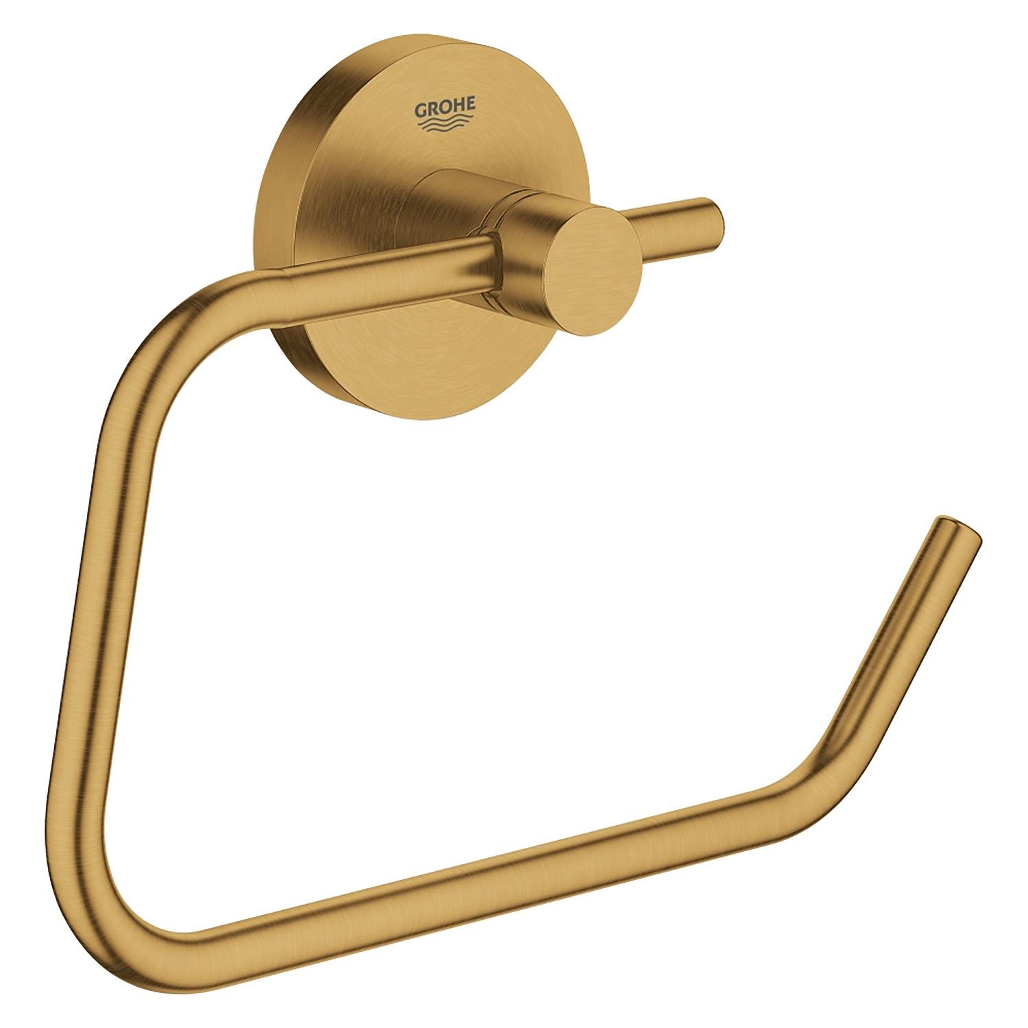 Grohe Essentials Tuvalet Kağıtlığı, Fırçalı Altın - 40689GN1 - 40689GN1