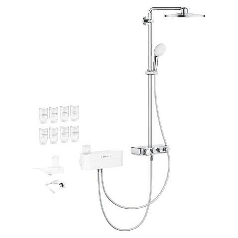 Grohe Euphoria Pure Foam Termostatik Duş Sistemi SmartControl Krom 1058130000