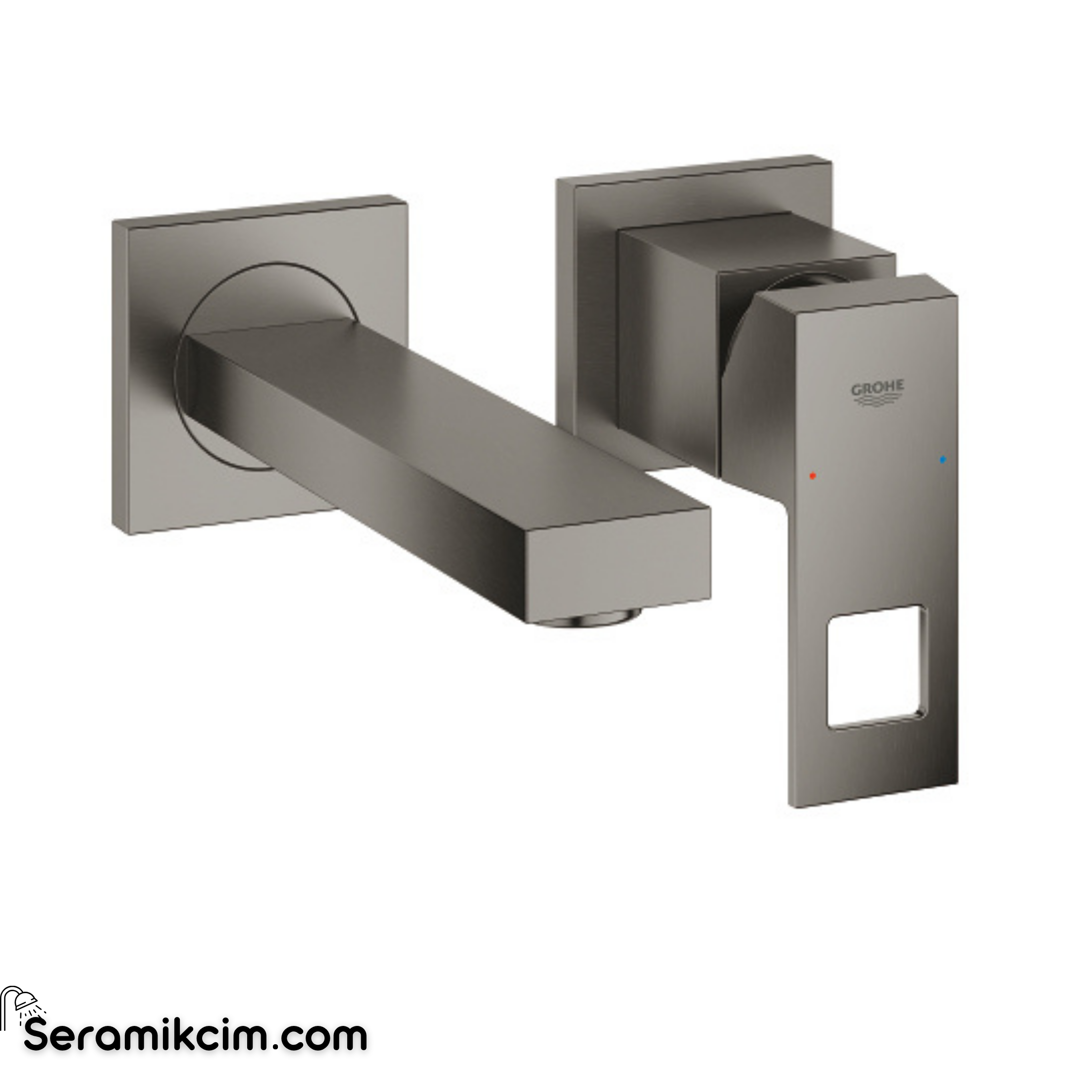 Grohe Eurocube 2 delikli lavabo bataryası  S-Boyut 19895AL0