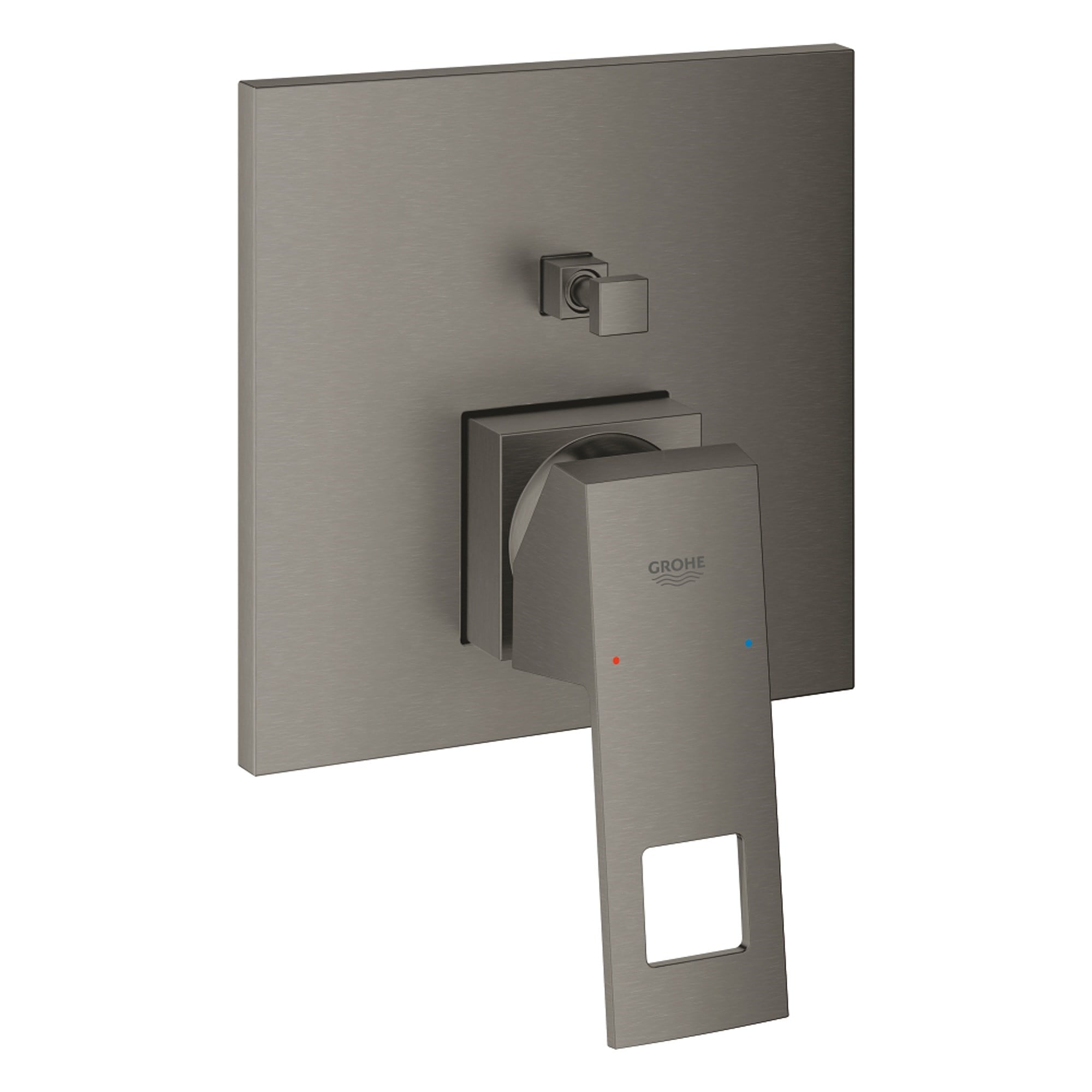 Grohe Eurocube 2 Yollu Yönlendiricili Batarya Fırçalı Sert Grafit 24062AL0