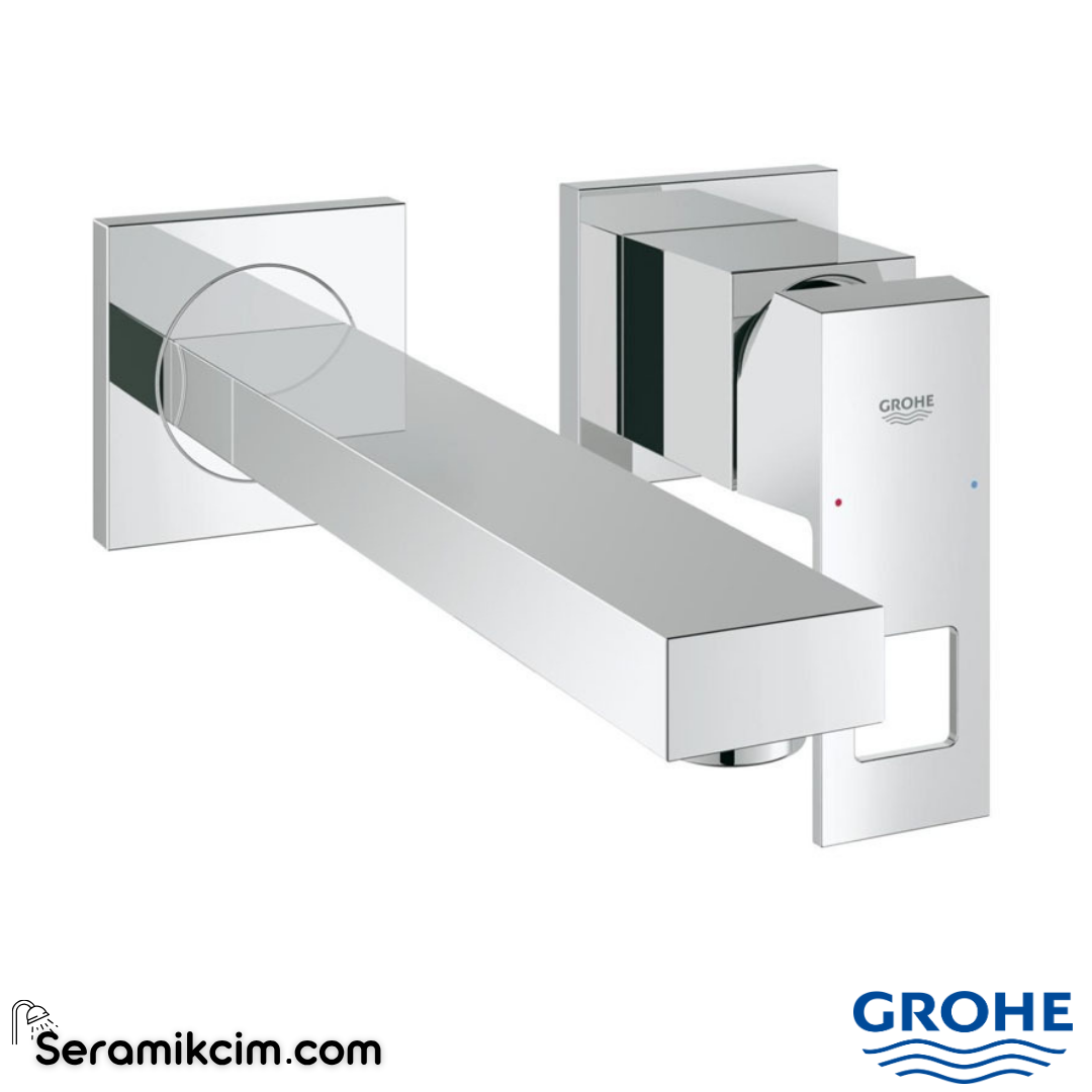 Grohe Eurocube Ankastre Lavabo Bataryası (Sıva Üstü Grubu) 23447000 - 23447000