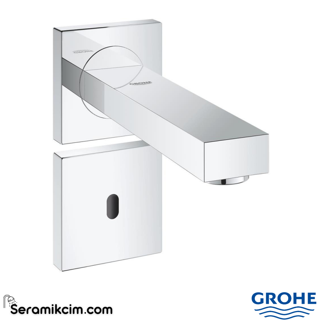 Grohe Eurocube E Ankastre Fotoselli Lavabo Bataryası, Tek Su Girişli Krom 36442000 - 36442000