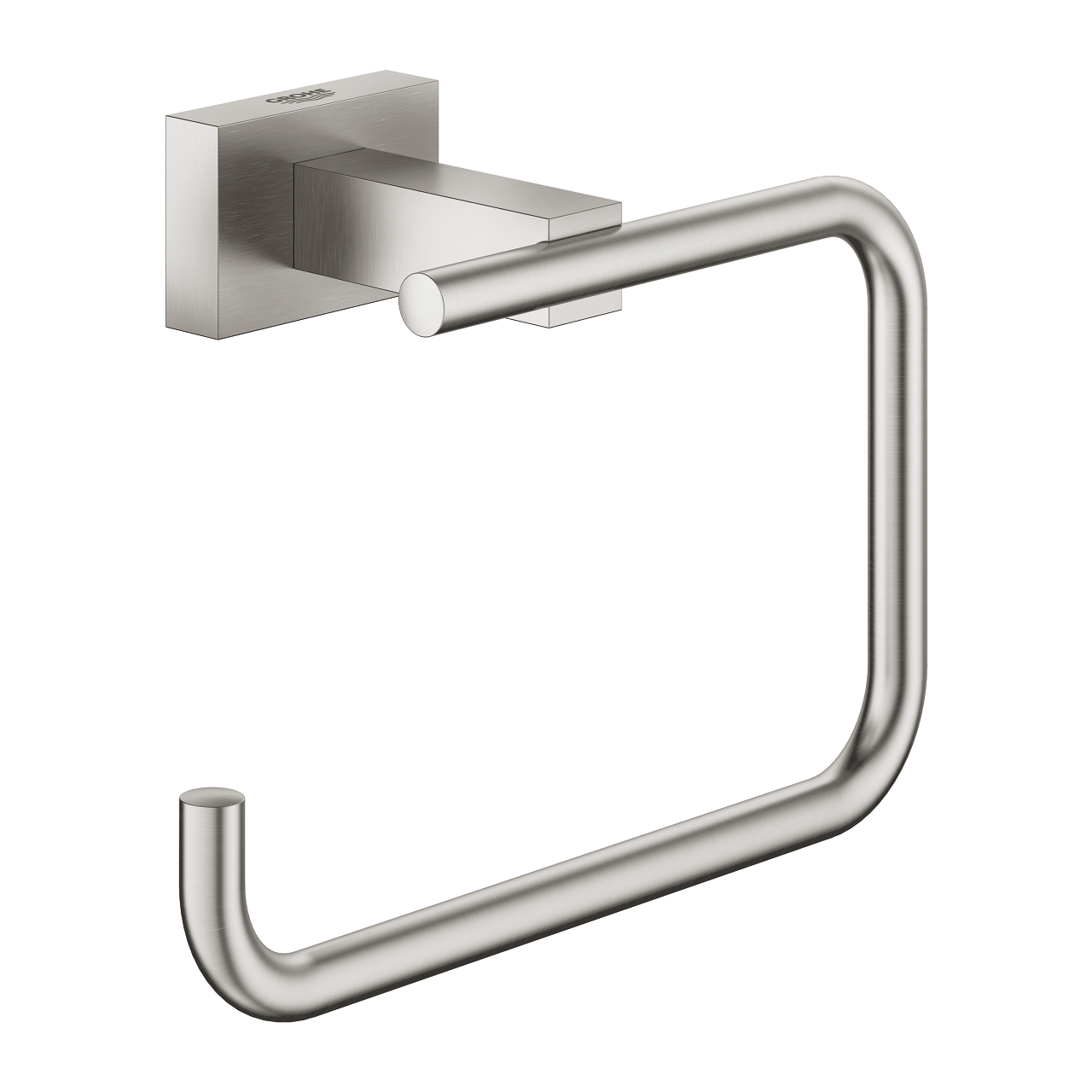 Grohe Eurocube Tuvalet Kağıtlığı Kapaksız, Paslanmaz Çelik 40507DC1