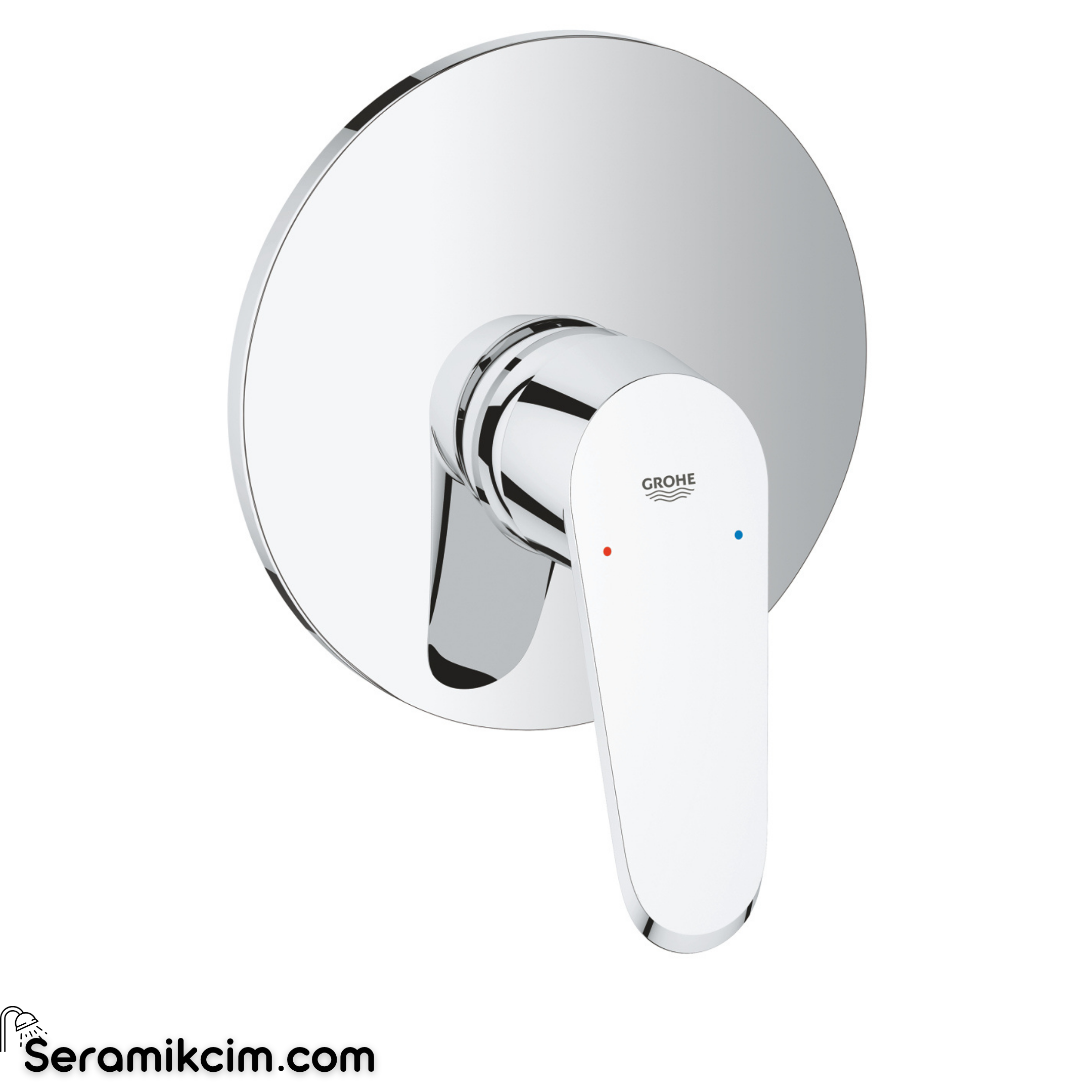 Grohe Eurodisc Cosmopolitan Ankastre Duş Bataryası (Sıva Üstü Grubu) Krom 19549002