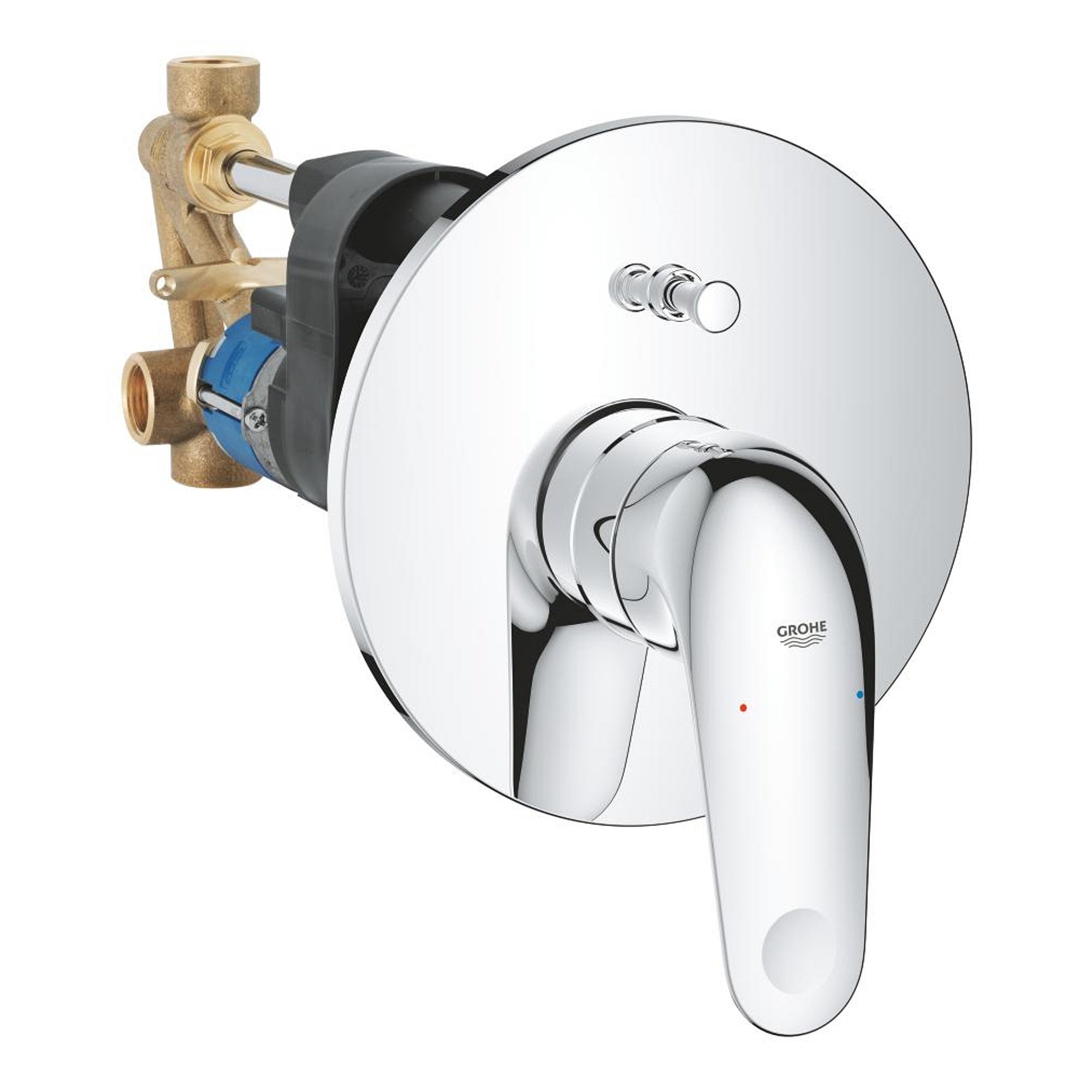 Grohe Euroeco Ankastre Banyo Bataryası 2 Yollu Krom 32747001