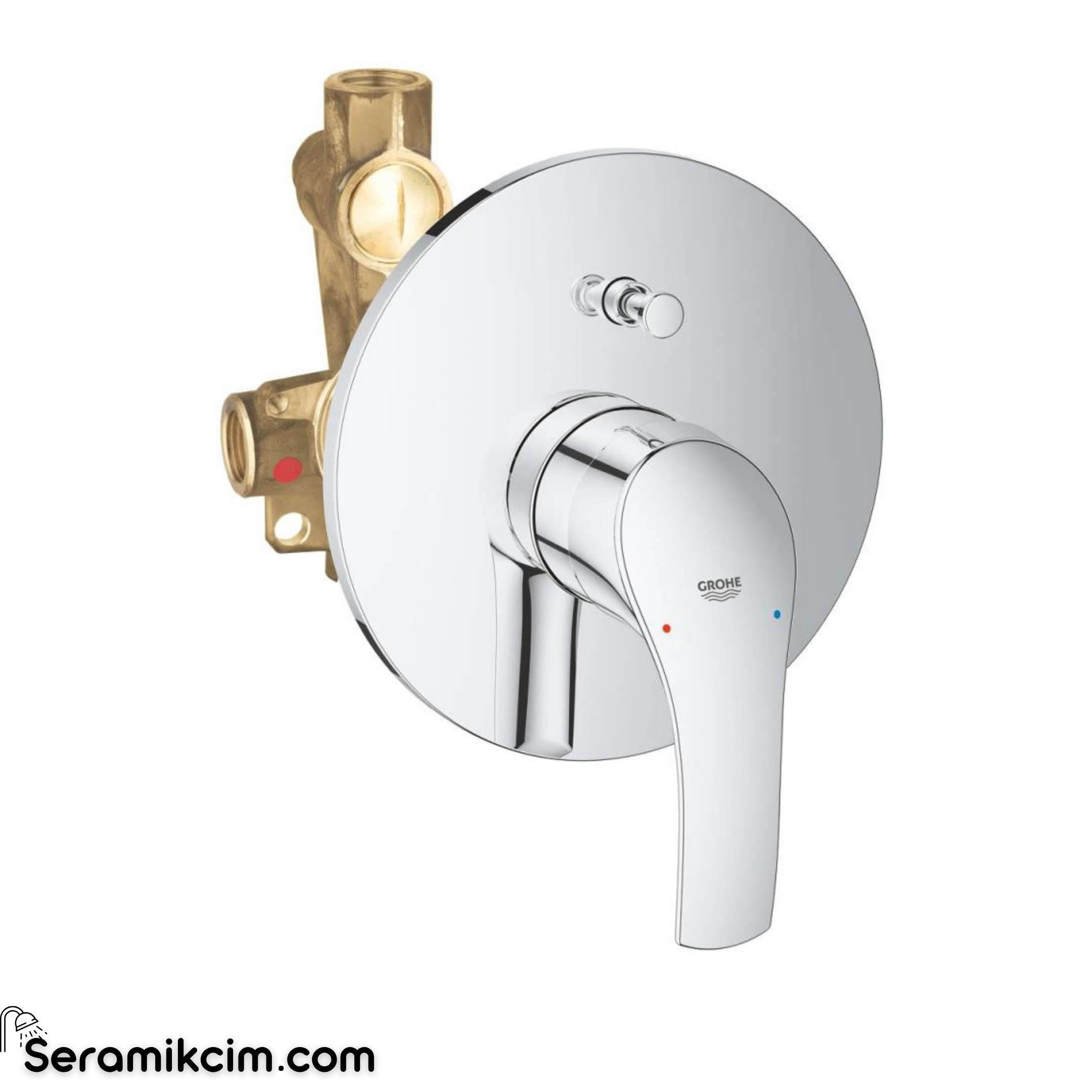 Grohe Eurosmart Ankastre Banyo Bataryası Krom 33305002