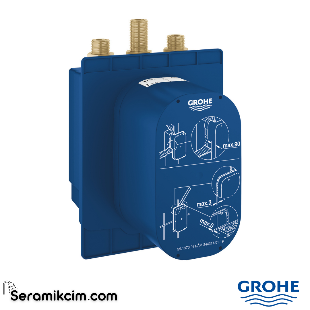 Grohe EuroSmart Comospolitan E Termostatik Ankastre Duş Bataryası İç Gövde 36459000