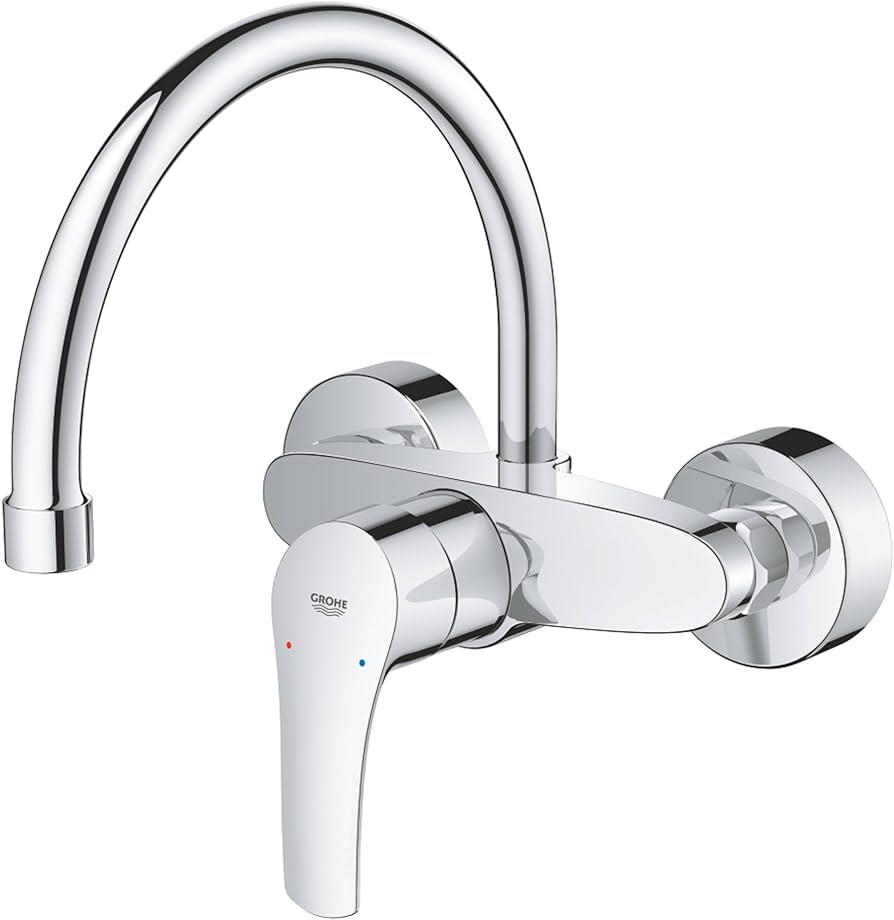 Grohe Eurosmart Duvardan Lavabo Bataryası