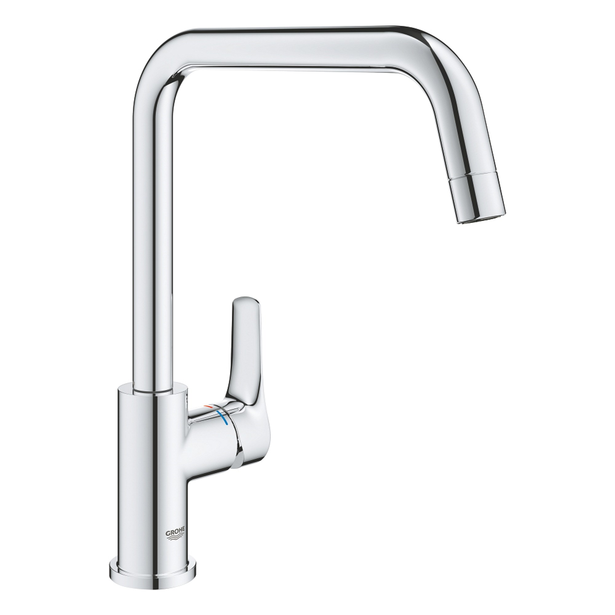 Grohe Eurosmart Mutfak Bataryası Kuğu Borulu Pencere Önü Kullanıma Uygun Krom 30618000