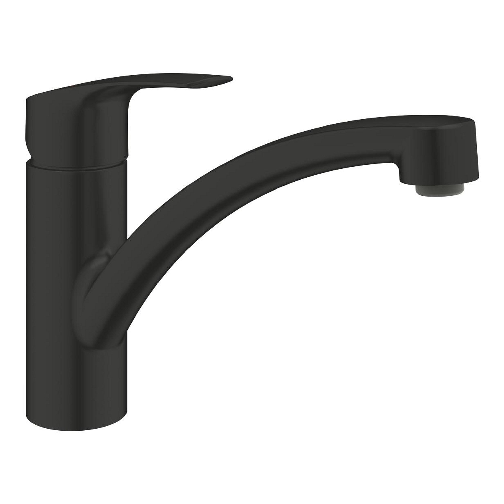 Grohe Eurosmart Mutfak Bataryası Mat Siyah 332812433