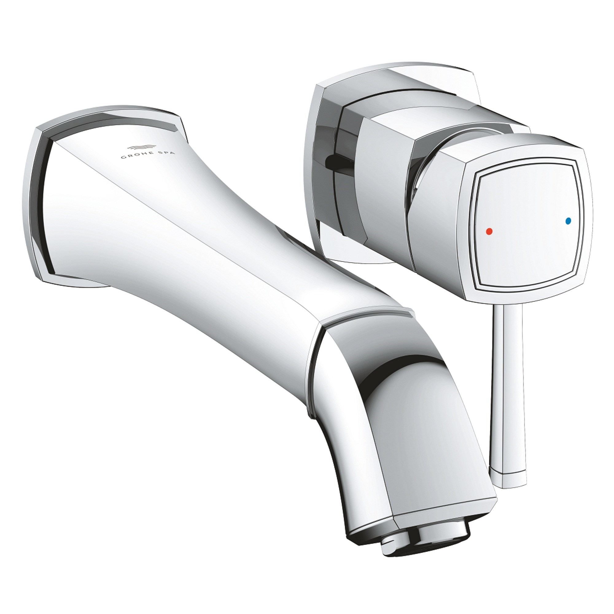 Grohe Grandera 2 Delikli Lavabo Bataryası L Boy Krom 29417000