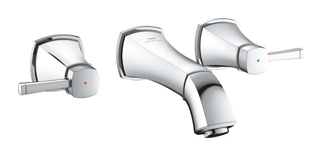 Grohe Grandera 3 Delikli Ankastre Lavabo Bataryası Krom 20622000 - 20622000