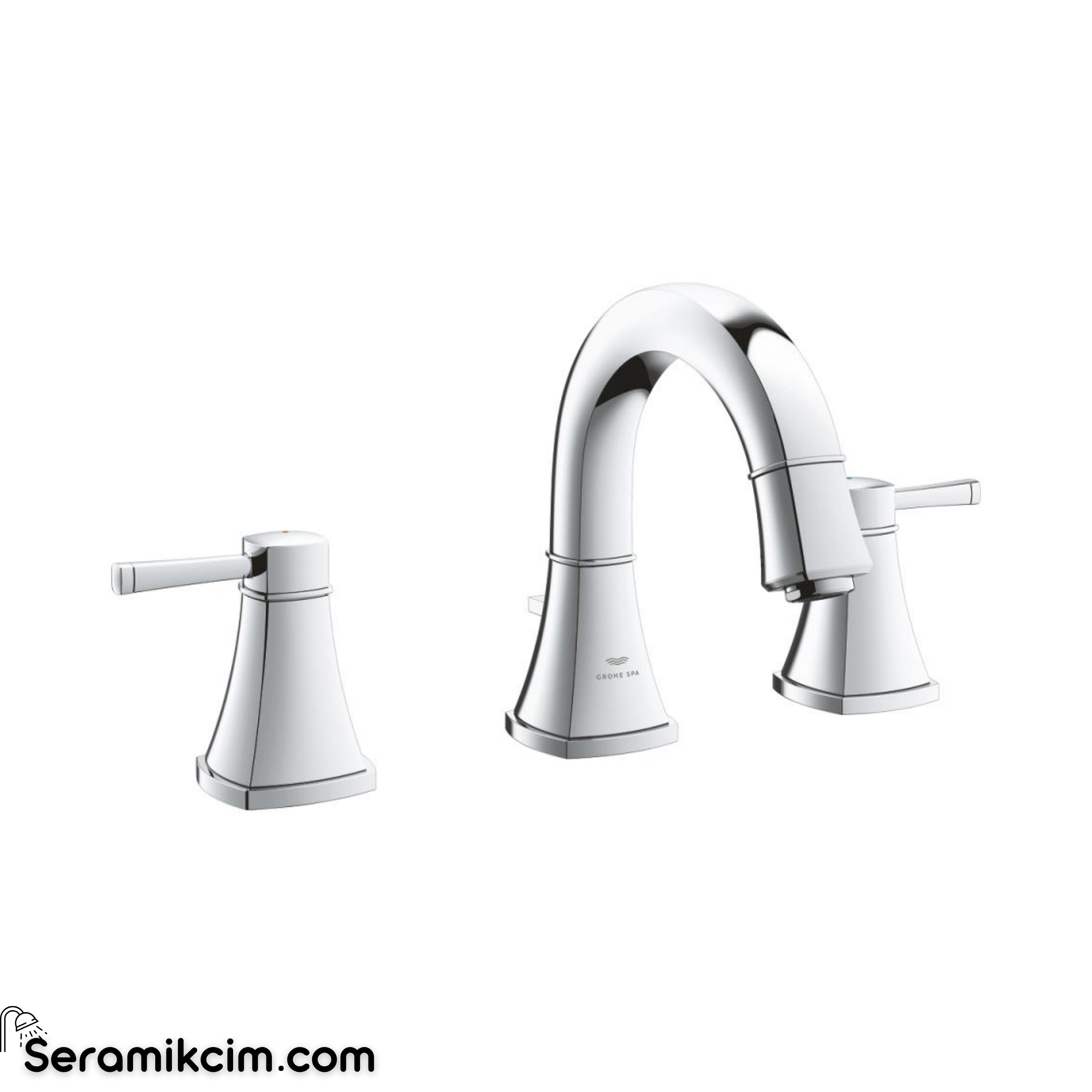 Grohe Grandera 3 delikli lavabo bataryası 1/2