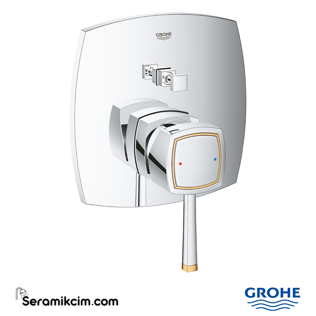 Grohe Grandera Ankastre Banyo/Duş , Altın 24068IG0 - 24068IG0