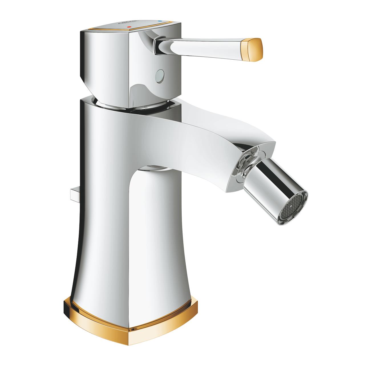 Grohe Grandera Sifon Kumandalı Bide Bataryası M Boyut Krom Altın