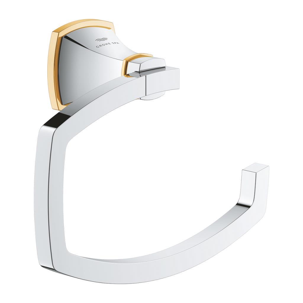 Grohe Grandera Tuvalet Kağıtlığı, Krom/Altın - 40908IG0