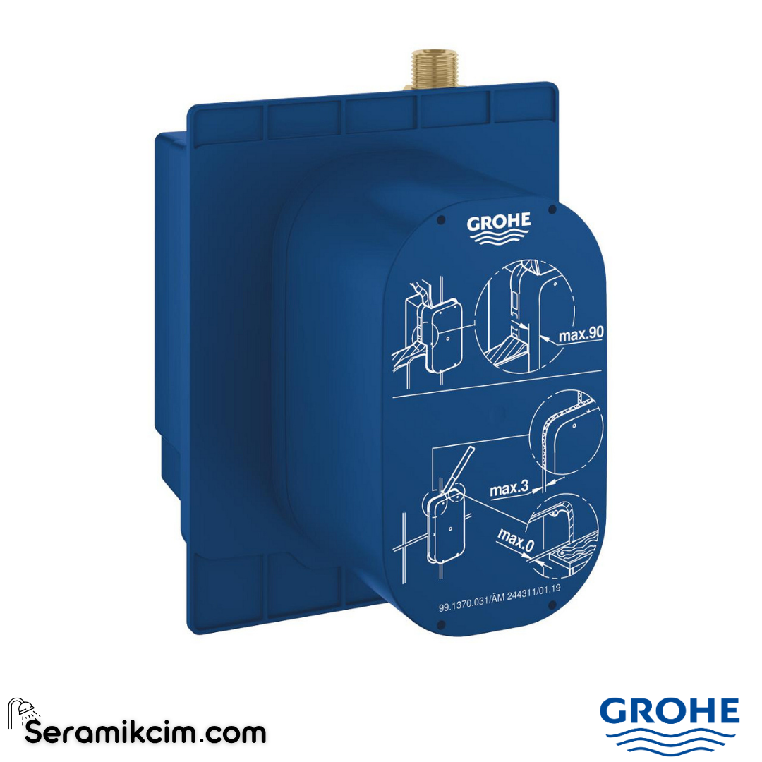 Grohe Grohe Euroeco Cosmopolitan E Fotoselli Bataryalar İçin İç Gövde (Çift Su Girişli) 36336001