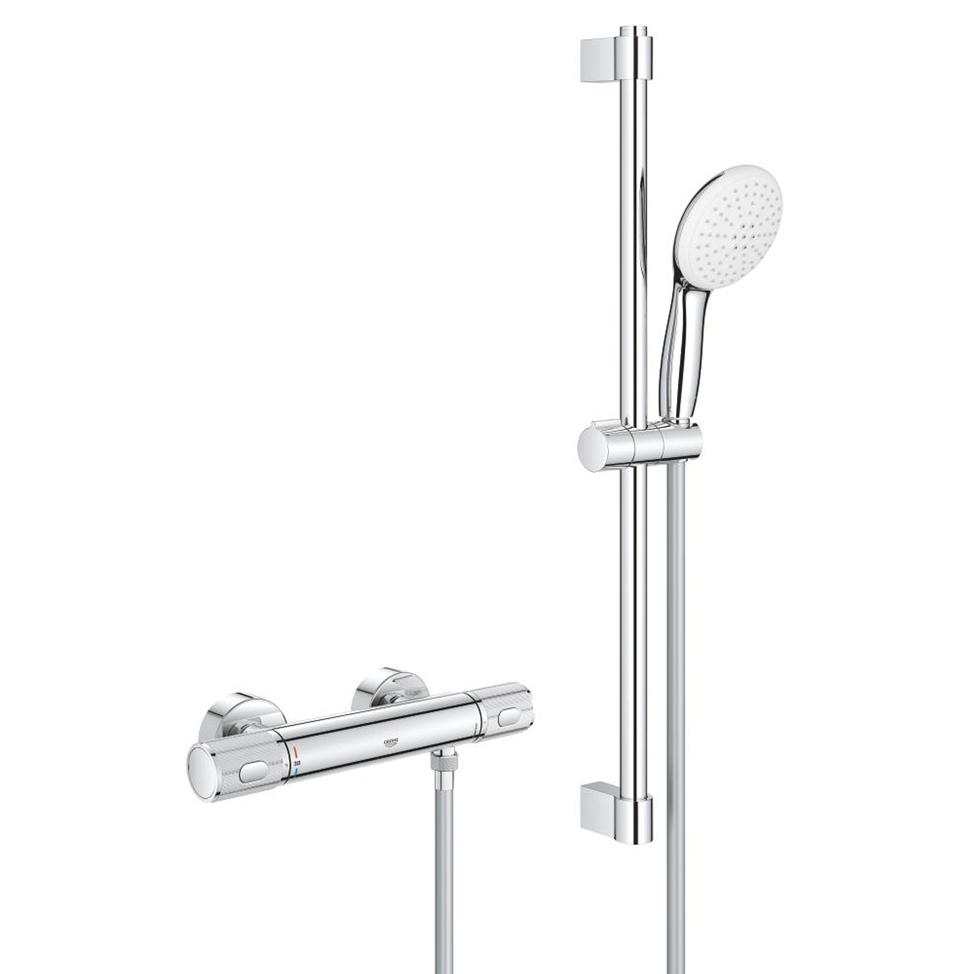 Grohe Grohtherm 1000 Performance Termostatik Duş Bataryası Krom 34834001