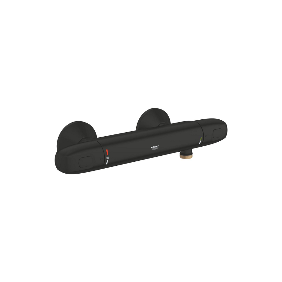 Grohe Grohtherm 1000 Termostatik Duş Bataryası, Mat Siyah 348142433
