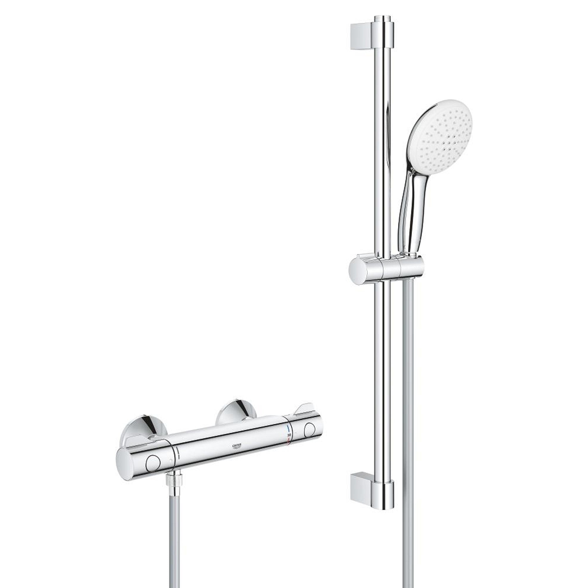 Grohe Grohtherm 800 Termostatik Duş Bataryası Krom 34565002
