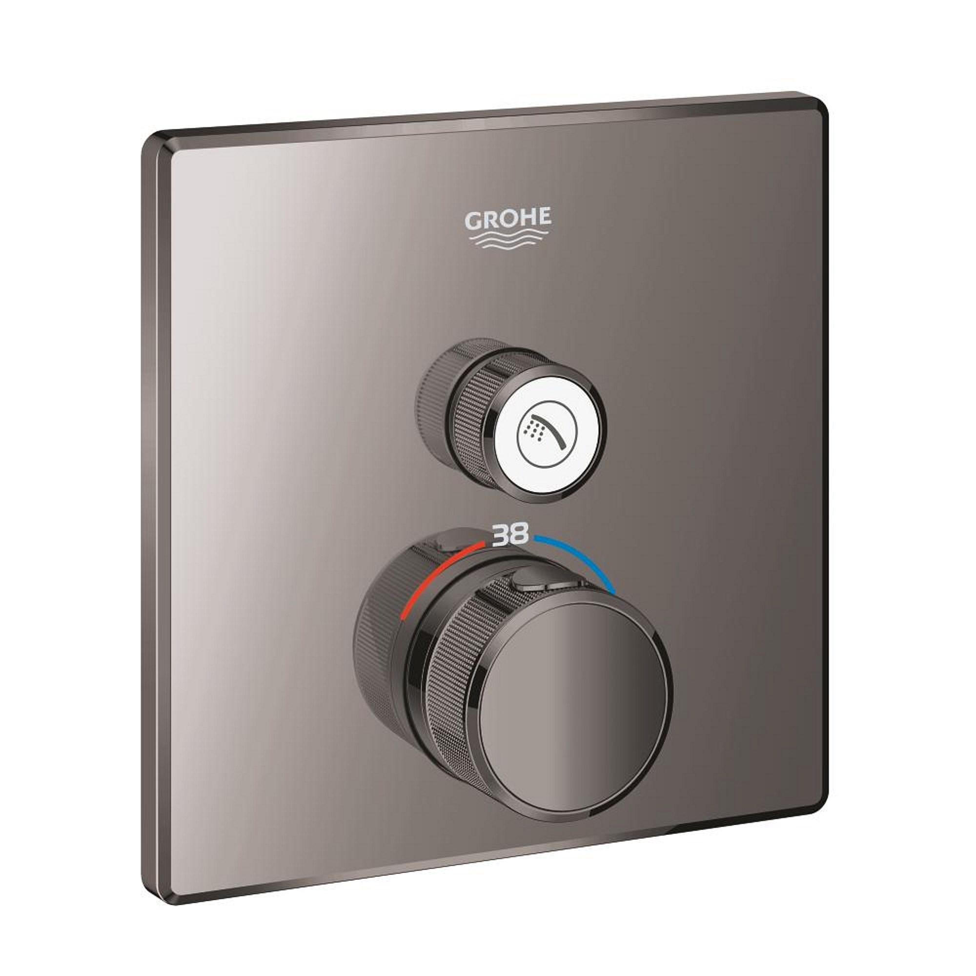 Grohe Grohtherm SmartControl Ankastre Termostatik Batarya 1 Vanalı Sert Grafit 29123A00