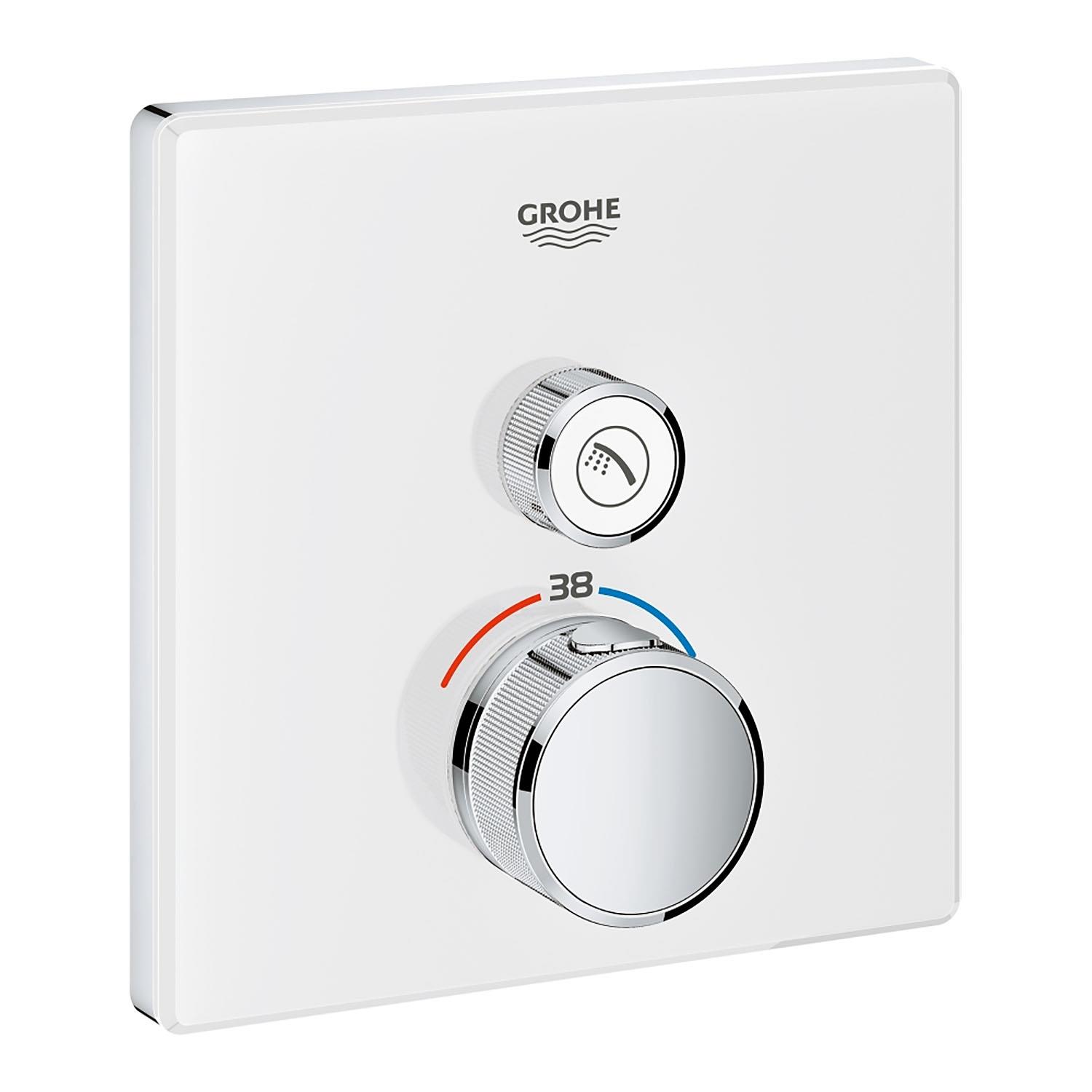 Grohe Grohtherm SmartControl Ankastre Banyo Bataryası, Termostatik Beyaz 29153LS0