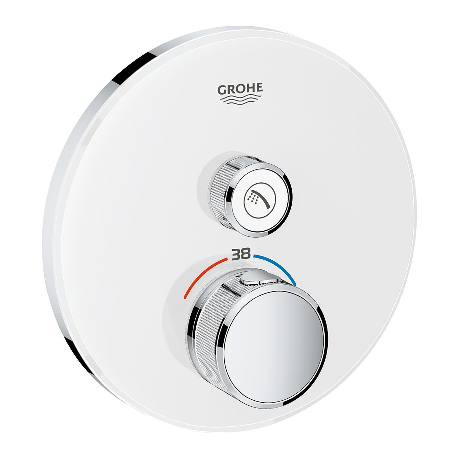 Grohe Grohtherm SmartControl Ankastre Banyo Bataryası, Termostatik Beyaz 29150LS0