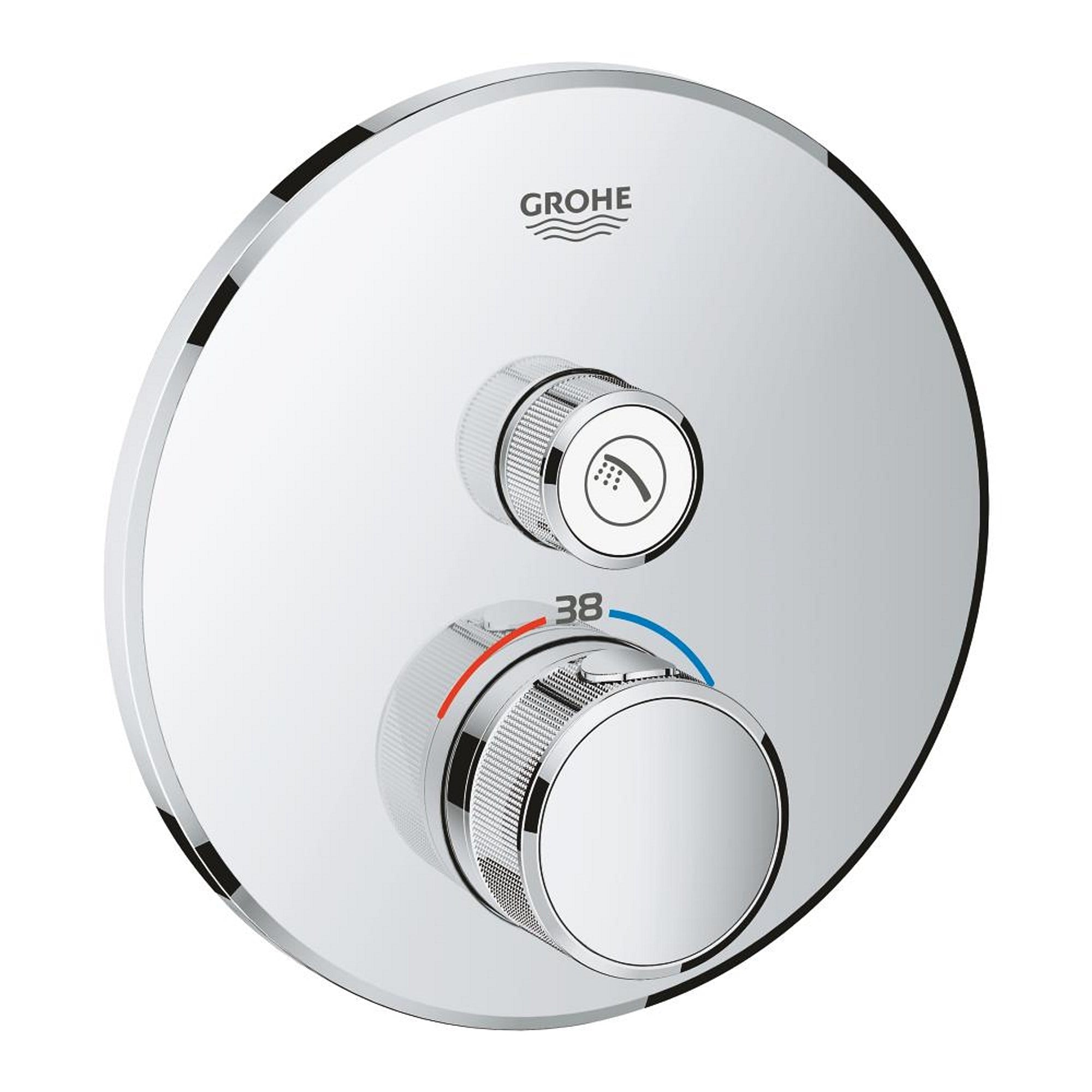 Grohe Grohtherm SmartControl Ankastre Termostatik Batarya 1 Vanalı Krom 29118000