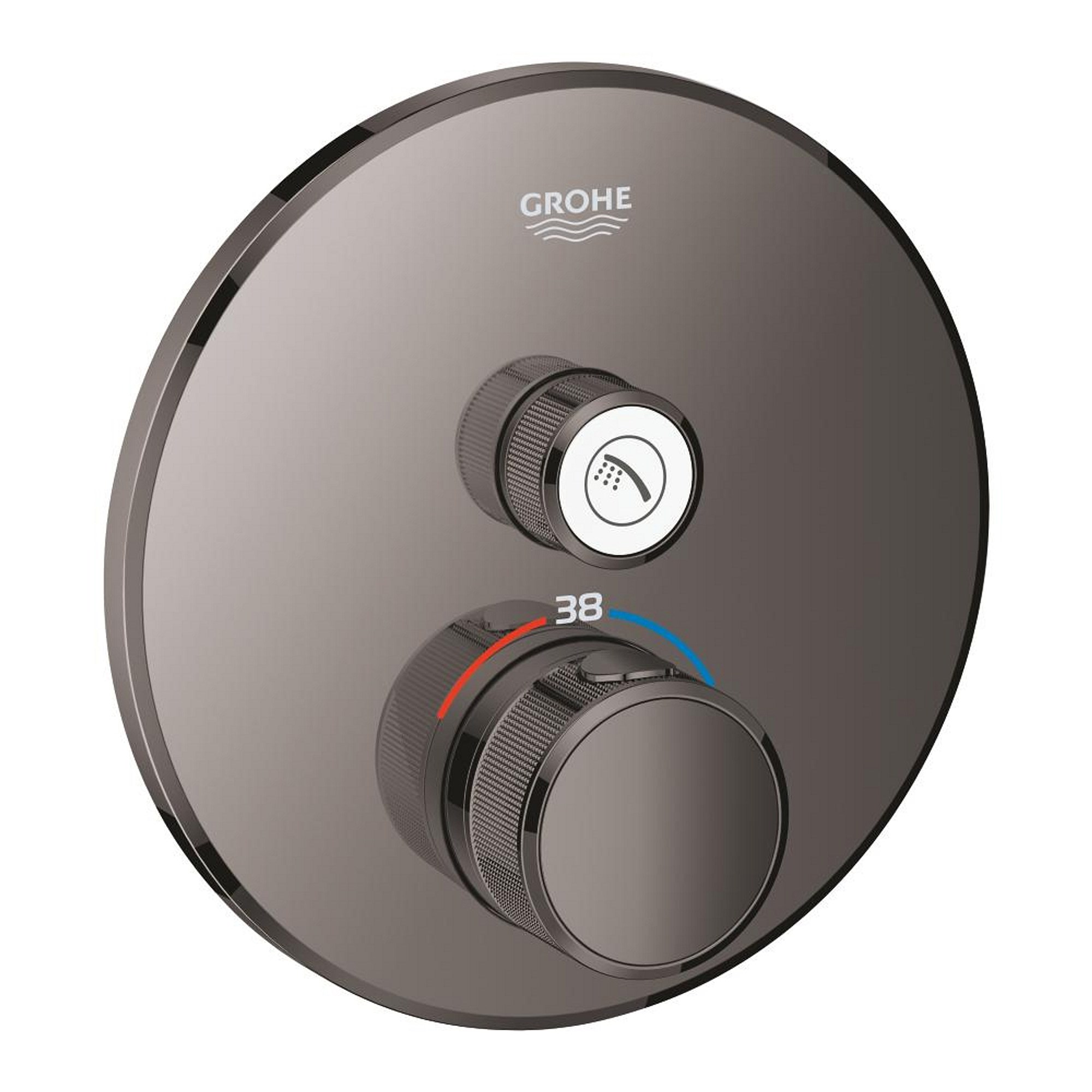 Grohe Grohtherm SmartControl Ankastre Termostatik Batarya 1 Vanalı Sert Grafit 29118A00