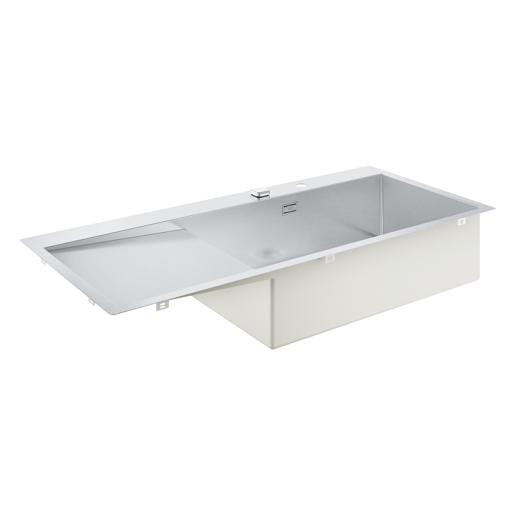 Grohe K1000 Damlalıklı Paslanmaz Çelik Eviye Paslanmaz Çelik 31582SD1