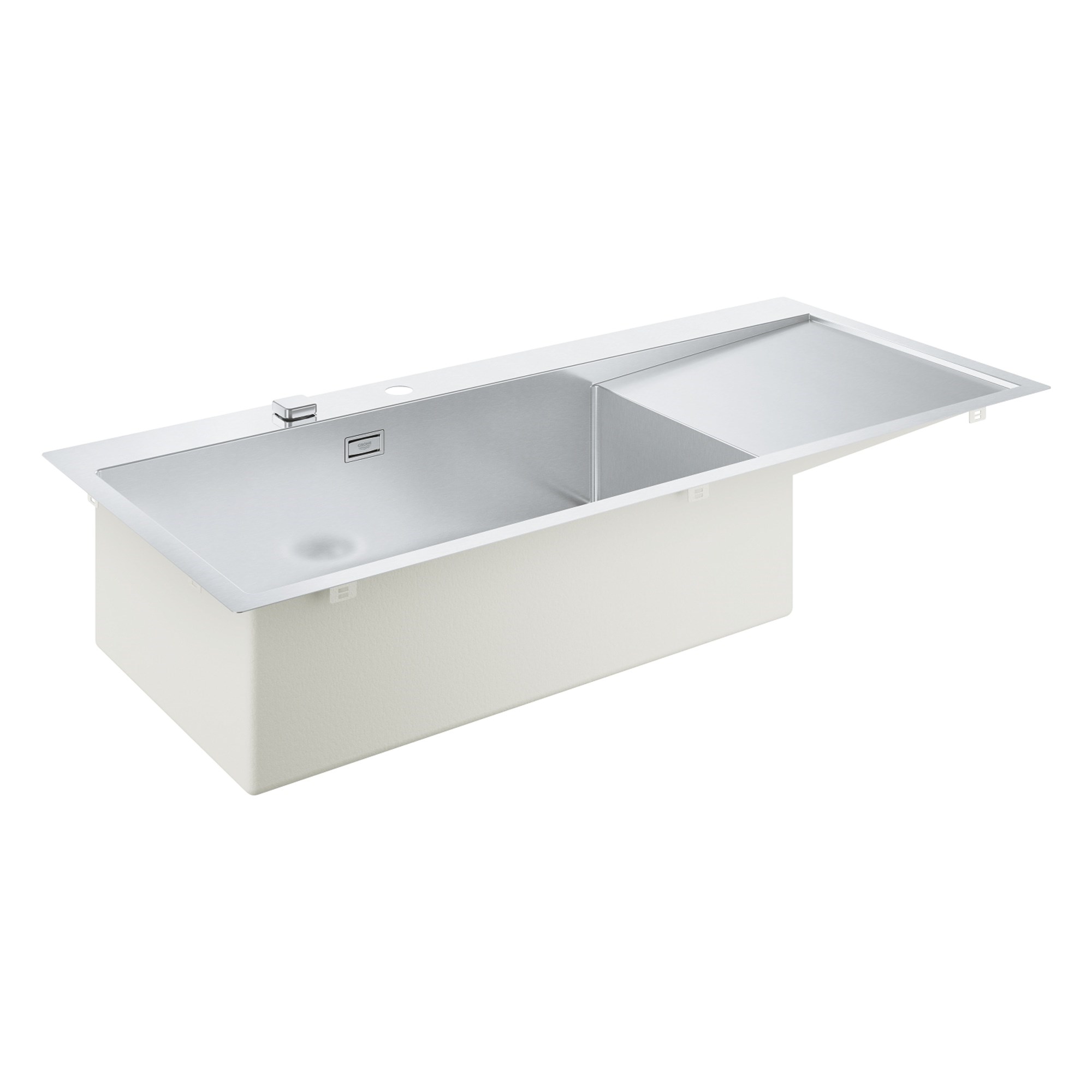 Grohe K1000 Damlalıklı Paslanmaz Çelik Eviye Paslanmaz Çelik 31581SD1