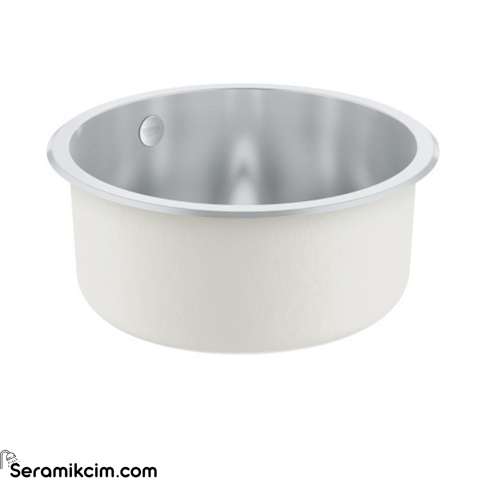 Grohe K200 Tek Gözlü Eviye, Paslanmaz Çelik (44 cm) 31720SD0